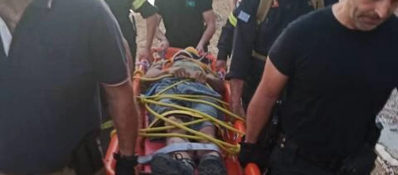 Σοβαρά τραυματισμένος νοσηλεύεται ο «δράκος της Λευκίμμης» - Κινηματογραφική η σύλληψή του (βίντεο)